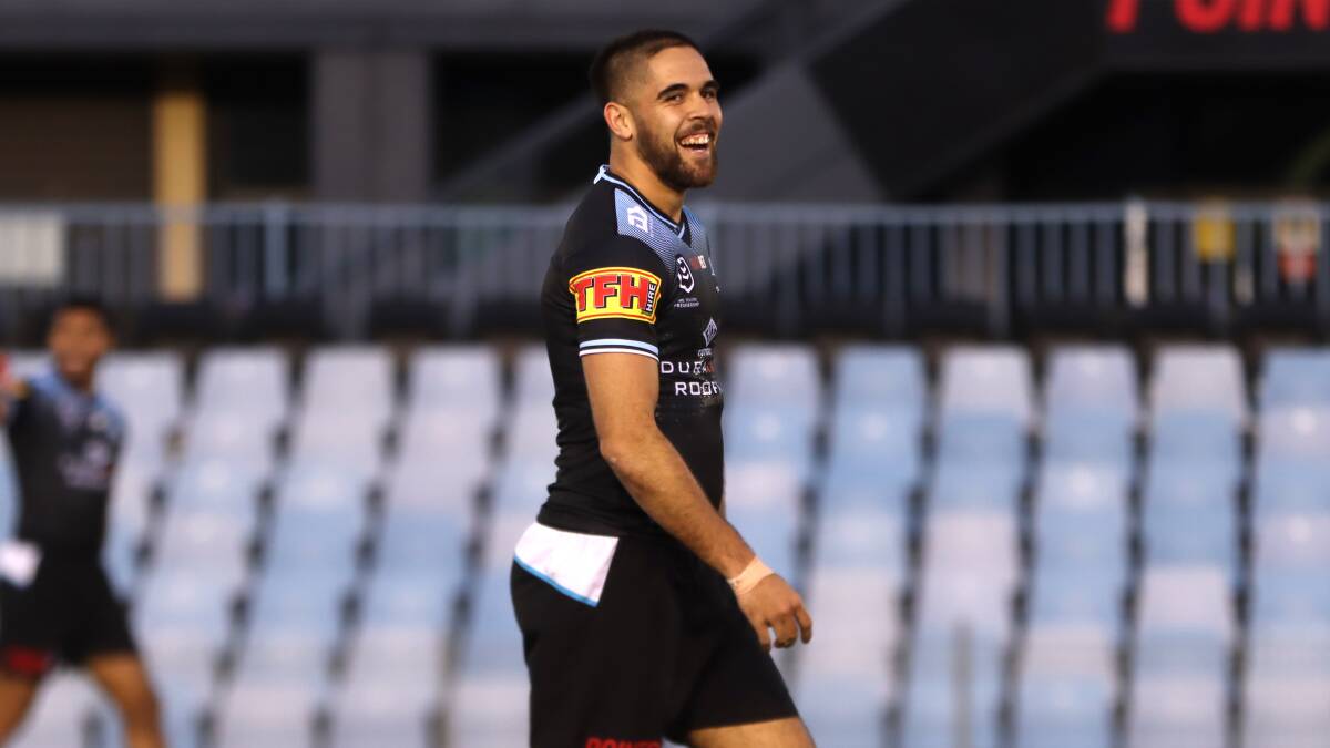 RETURN TO THE BACK: William Kennedy will start as fullback against the Dragons. Photo: CRONULLA SHARKS