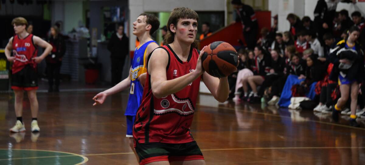 Dubbo basketballer Charlie Pollock is one of the talented juniors part of WRAS this summer. Picture by Nick Guthrie