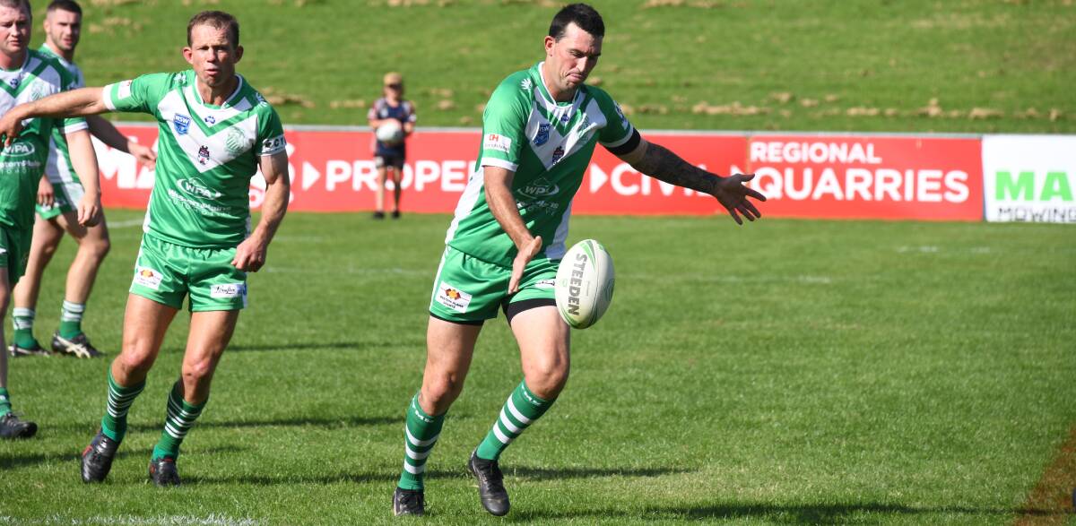 Brad Pickering, pictured playing for Dubbo CYMS, was a chance at returning to the Fishies. Picture by Amy McIntyre