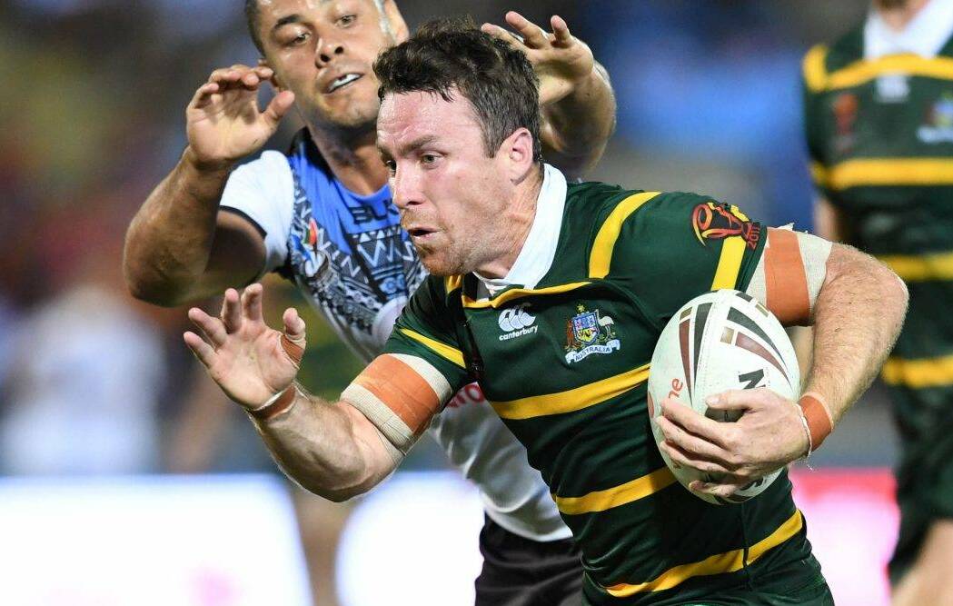 Orange-born James Maloney in action for the Kangaroos in 2017. Picture from file