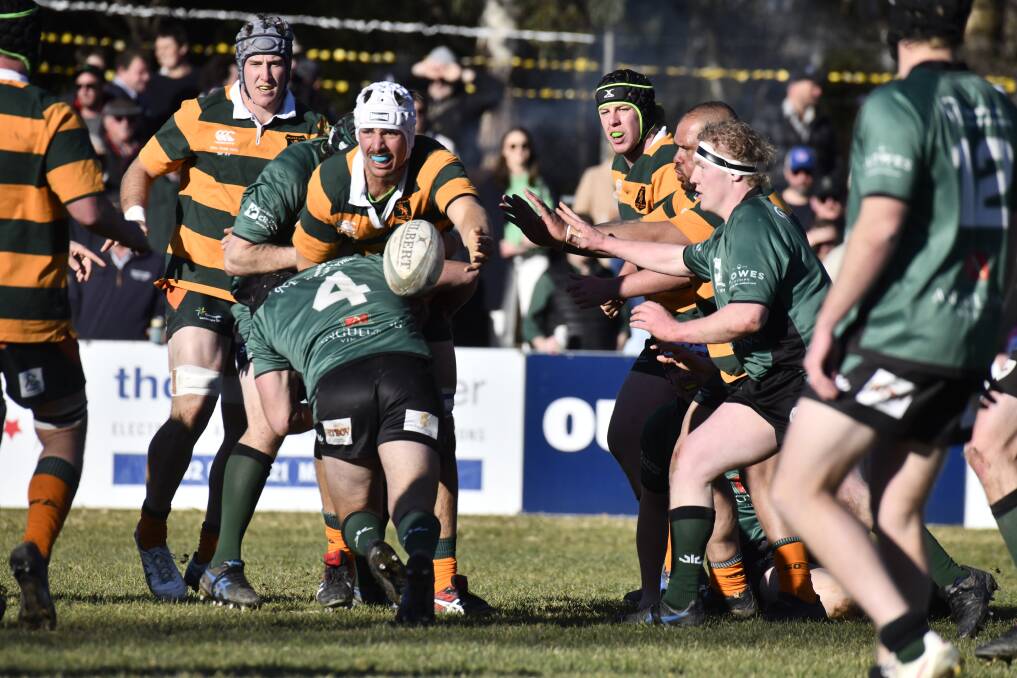 Orange City and Emus clash in the second derby of 2023 back in June. Picture by Jude Keogh