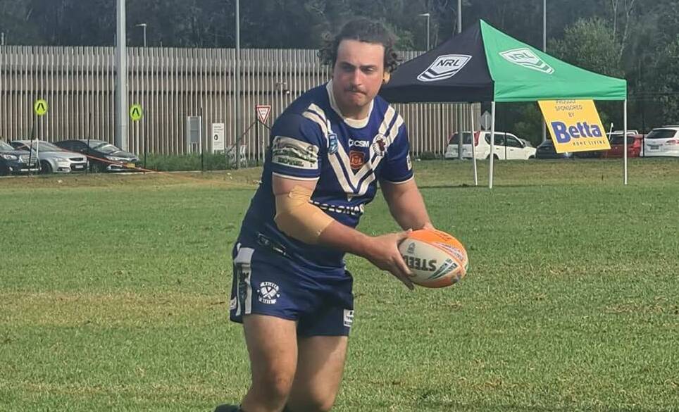 Jackson Gersbach in action for Molong Bulls. Picture supplied