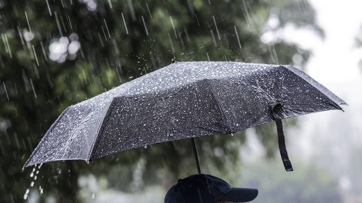 A wet end to the month will result in higher than average rainfall for May. File picture