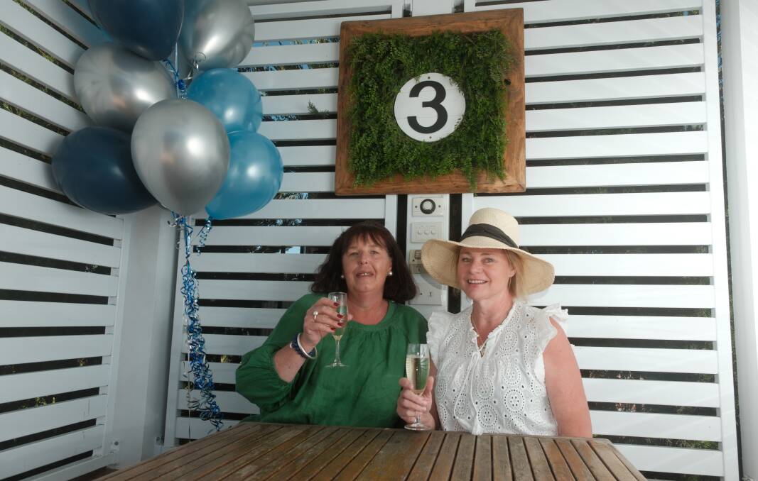 Sonia Nunan and Nadine Schoenmaker excited for the inaugural Stannies Melbourne Cup function. Picture by James Arrow