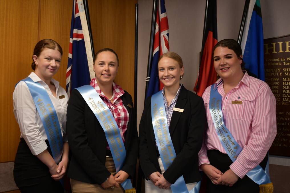 Lauren Hook, Katrina Abbott, Isabel Smith and Meghan Brennan are your 2024 Royal Bathurst Show Young Woman Ambassador finalists. Picture supplied