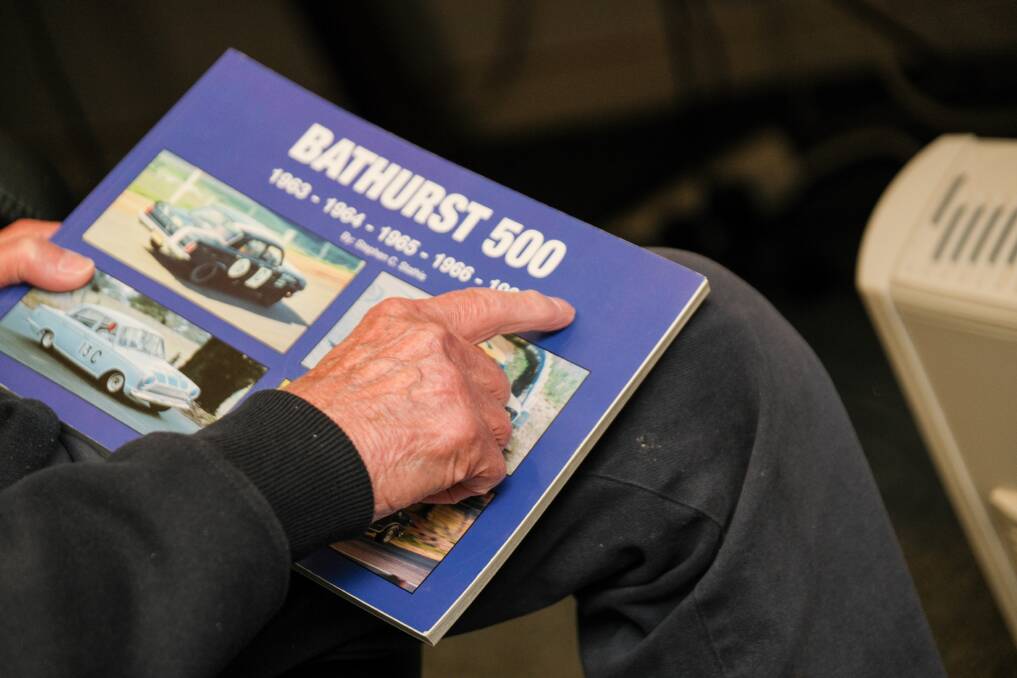 Bathurst resident Jerry Trevor-Jones reflects on how the Bathurst 1000 has changed since driving in the first event 60 years ago. Picture by James Arrow