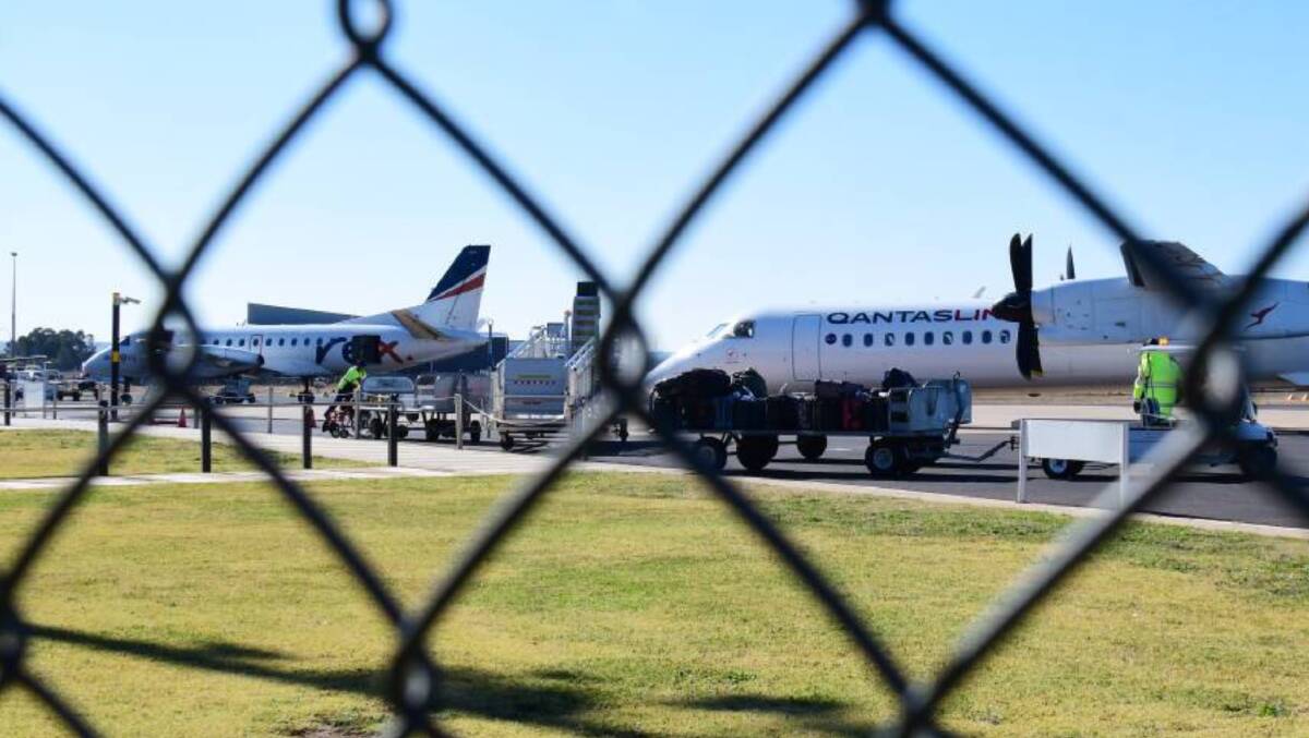 The woman was arrested at Dubbo Regional Airport. Picture from file