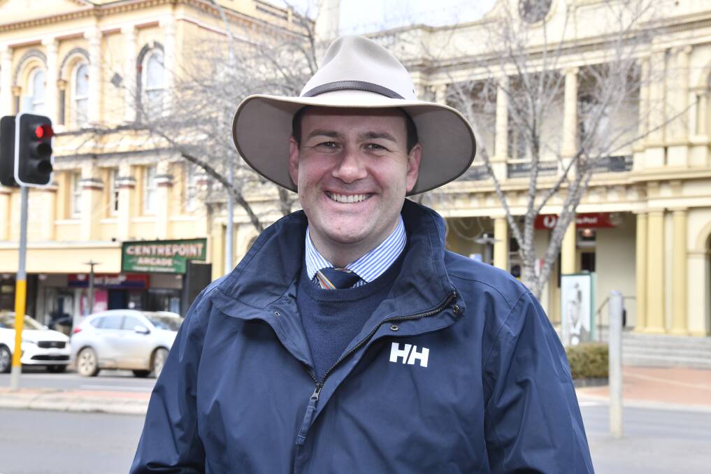 National Party NSW MLC Sam Farraway in Orange this week. Picture by Jude Keogh 