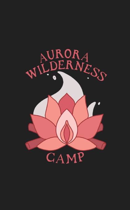 Aurora Wilderness Camp promotional poster designed by Madison Bell. Picture supplied
