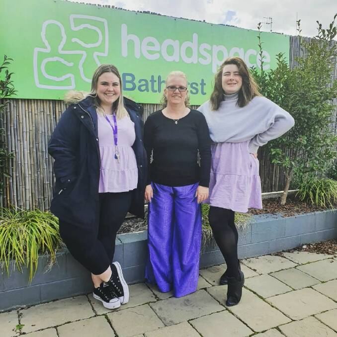 Headspace Bathurst 'wear it purple' in solidarity with LGBTQIA+ youth