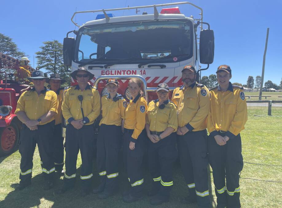 The volunteer team of the Eglinton Rural Fire Service had a busy day at the fair, educating attendees on fire safety. Picture by Alise McIntosh