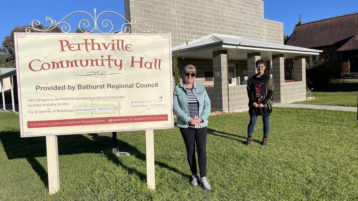 Sharon Melbourne and Carol Dobson are encouraging members of the Bathurst and Perthville communities to head to the Perthville Community Hall on Saturday, May 13, for Australia's Biggest Morning Tea. Picture by Alise McIntosh
