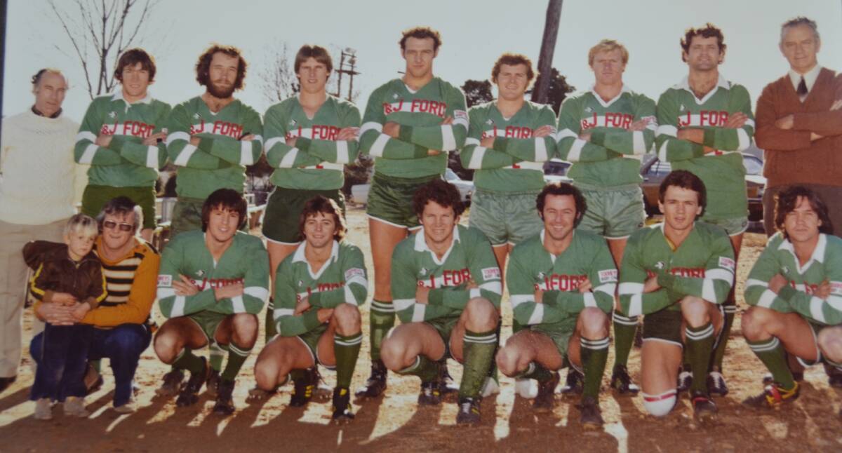 Lithgow Shamrocks pictured in the 1980s. Shammies were one of the strongest clubs in the Group during the decade.