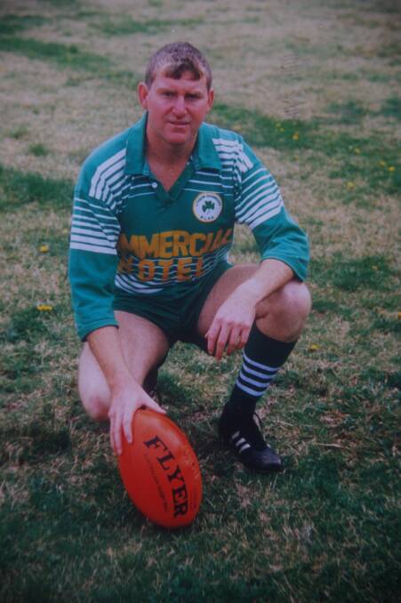 Warren Hawkless played for the Lithgow Shamrocks during the 1980s. Picture contributed.