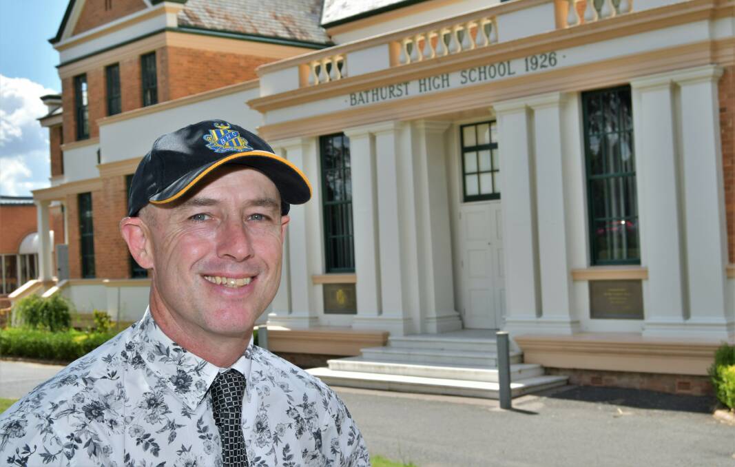 Bathurst High Campus principal Ken Barwick has big plans for the 100th anniversary of the Astley Cup in June. Picture by Chris Seabrook 020123ckenbxhi