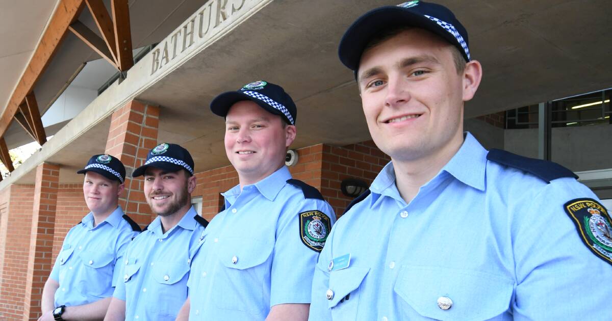 Four new Bathurst-based probationary constables for Chifley Police ...