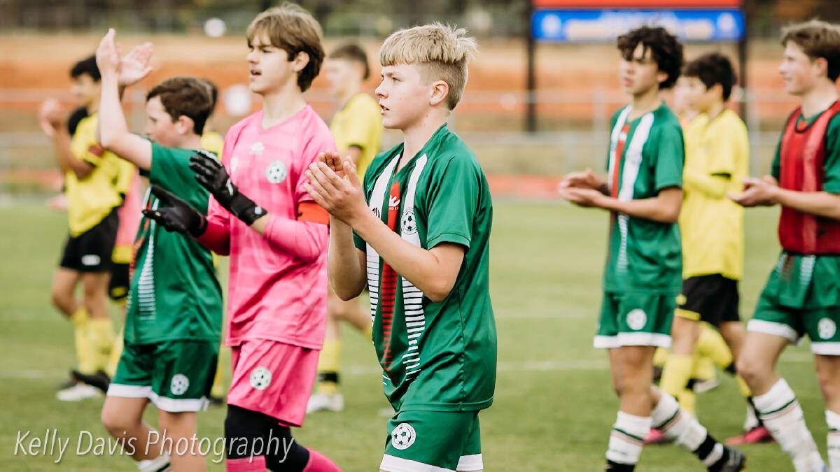 Western NSW Football under 14s are leading the way in the Football NSW Association Youth League in 2023. Picture by Kelly Davis Photography. 