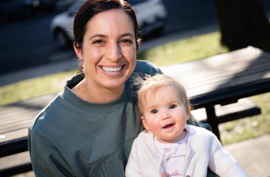 Melissa and Ava Stait. Picture by James Arrow