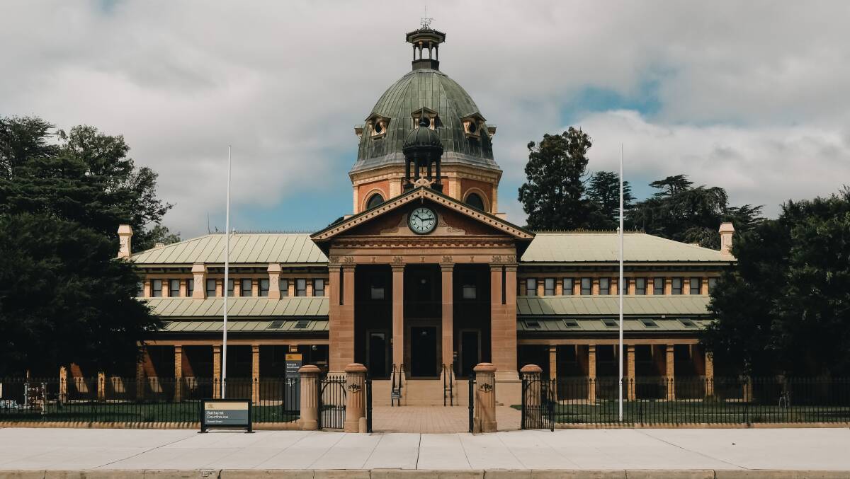 Bathurst Courthouse, where Jason Darren Moore pleaded guilty to a charge on March 13, 2024. Picture by James Arrow