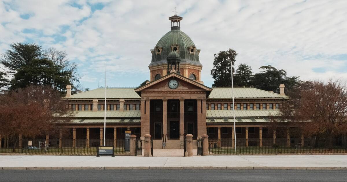 Bathurst Courthouse, where Gabriel Lautaru was sentenced on October 11, 2023. Picture by James Arrow
