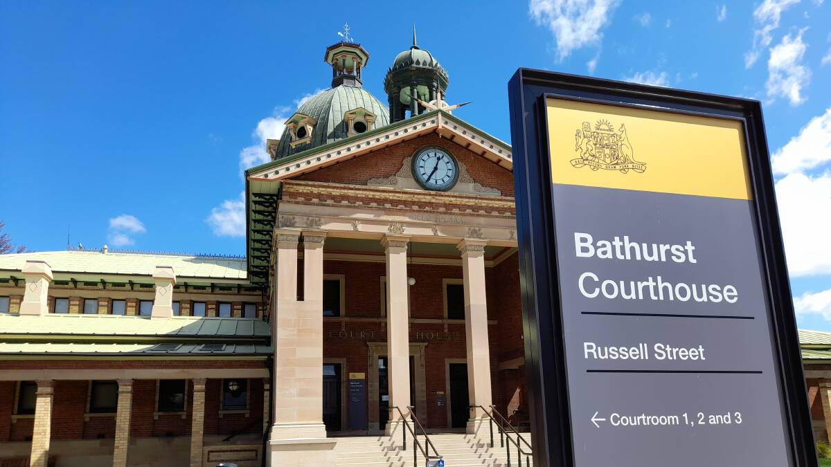Outside Bathurst Courthouse where the man was convicted of a domestic violence-related offence. File picture