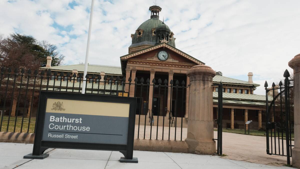 Bathurst Courthouse, where James Henry Derriman pleaded guilty to two charges on August 9, 2023. Picture by James Arrow