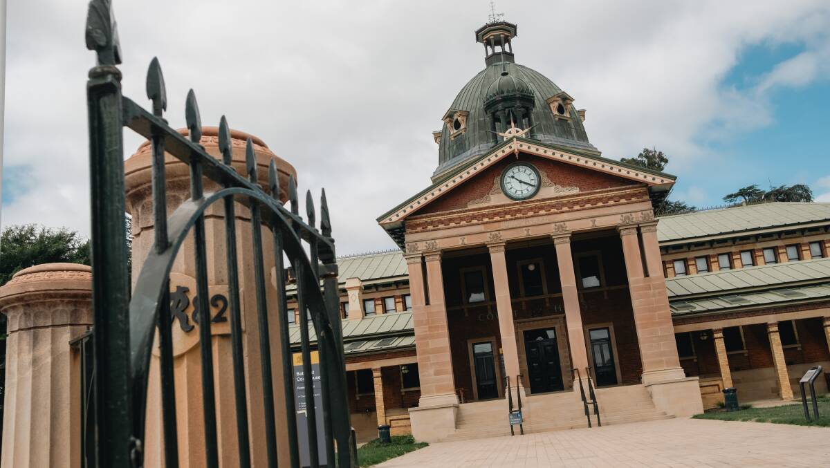Bathurst Courthouse, where Jayden Bruce Butler was sentenced on January 17, 2024. Picture by James Arrow