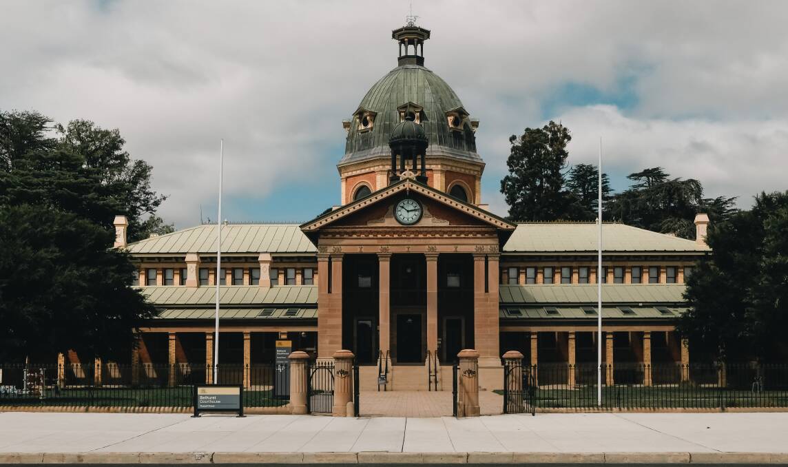 Bathurst Courthouse, where Charlotte Rose Taylor was sentenced on January 10, 2024. Picture by James Arrow