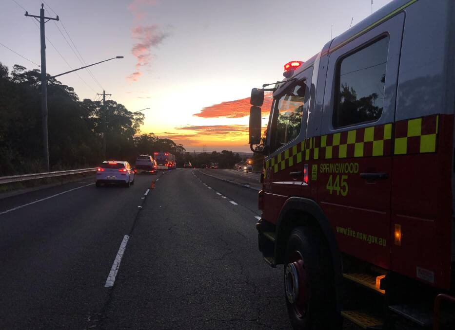 Picture from Fire and Rescue NSW Station 445 Springwood Facebook