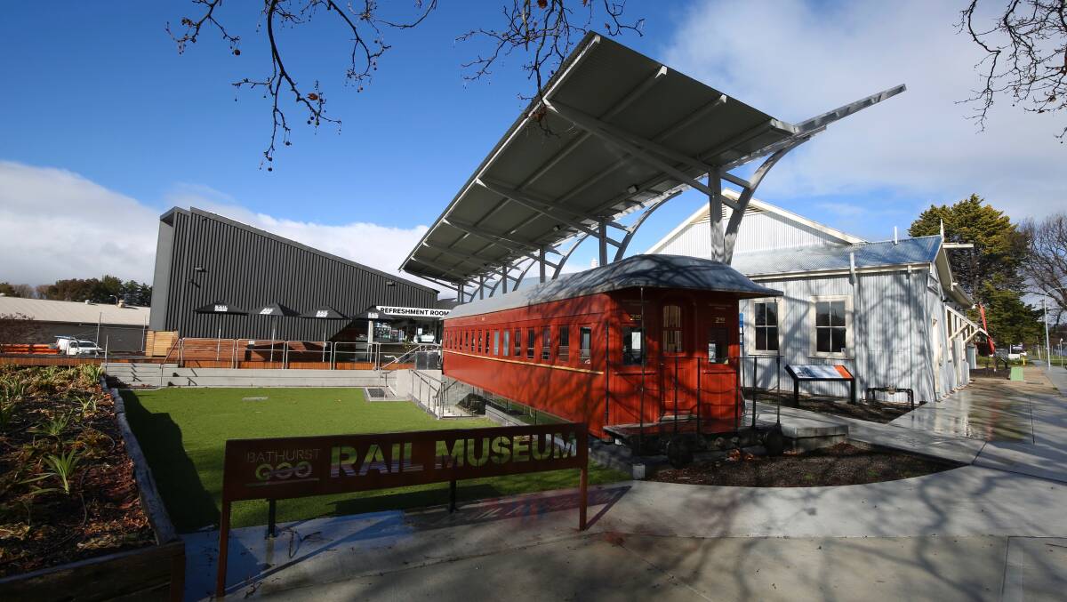 The Bathurst Rail Museum opened in 2020.
