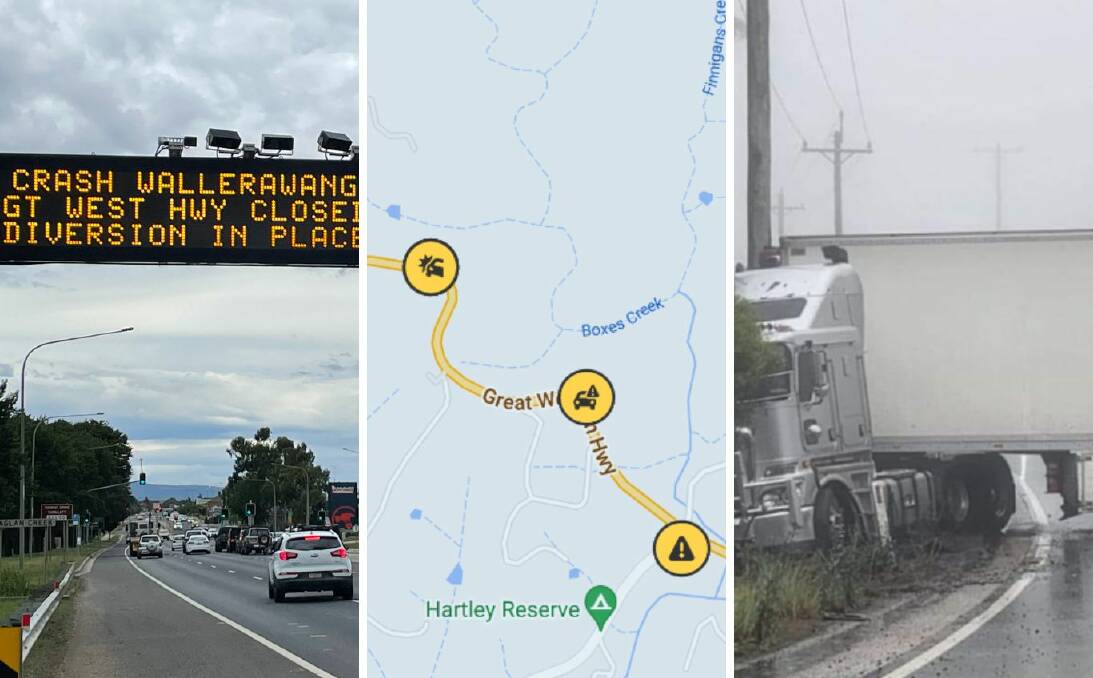 Live Traffic data shows the frequency of incidents on the Great Western Highway on either side of Lithgow in the past month alone - from the tragic to vehicle breakdowns to an oil spill.