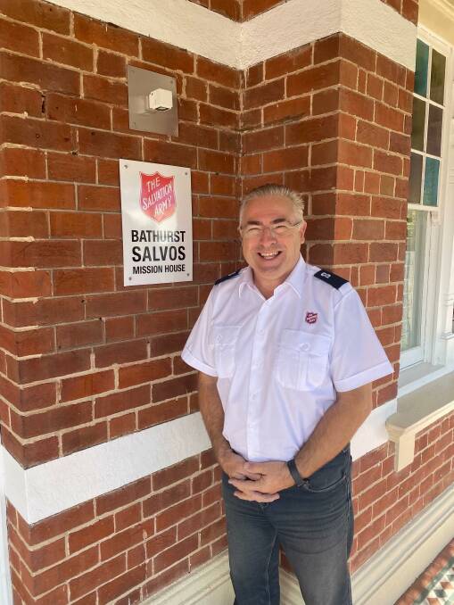 Steve Medved, the mission team leader for the Salvation Army.
