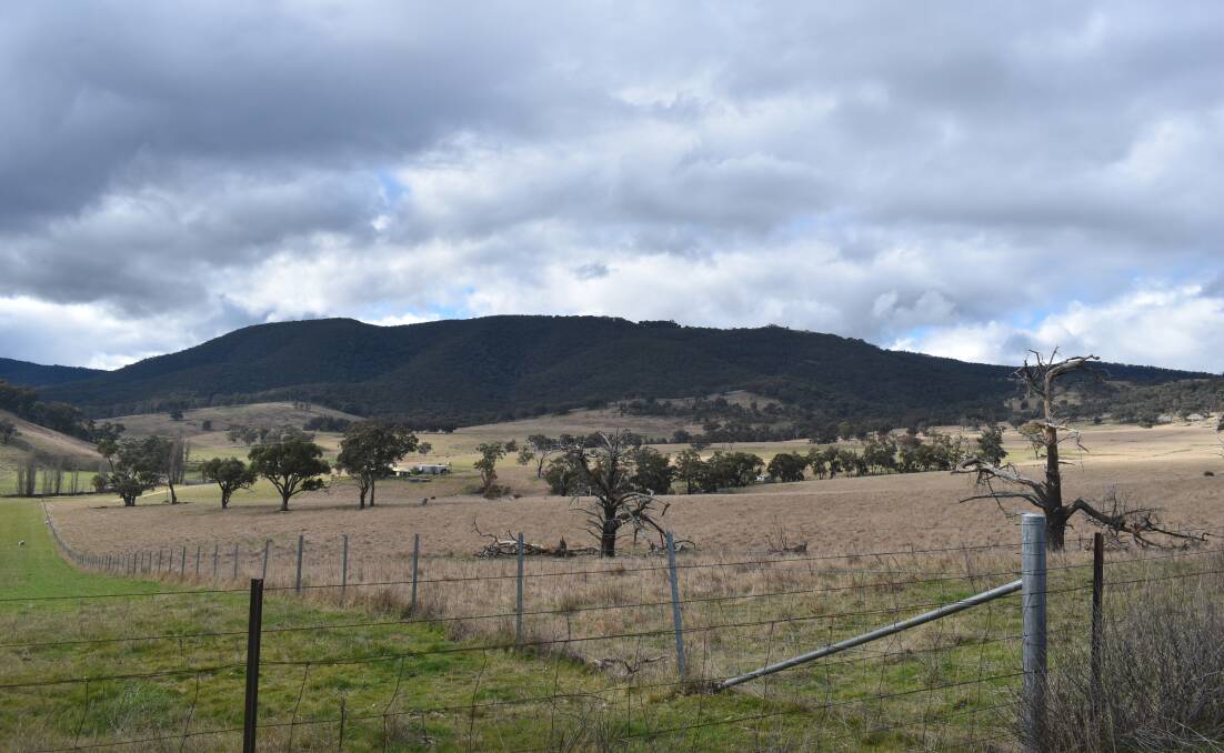 Mount Tennyson as seen from Tarana Road, Locksley. Picture by Peter Bowditch.