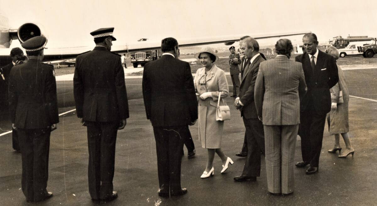 The Queen and the Duke of Edinburgh had Bathurst abuzz when they visited in 1982. 