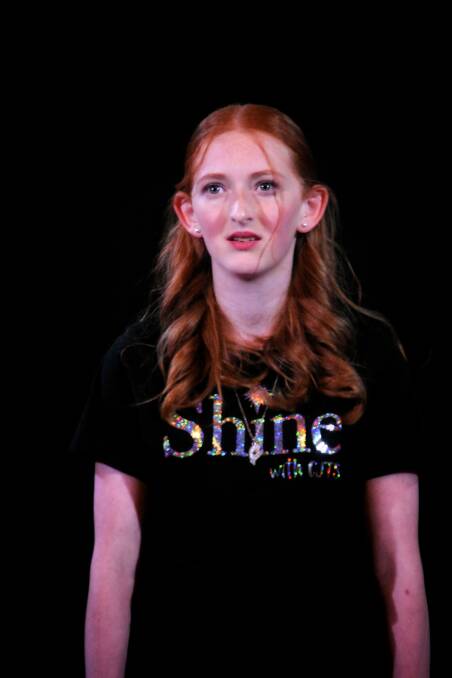 Charlotte Taylor is a longstanding student with the Carillon Junior Theatrical Society. Picture supplied.