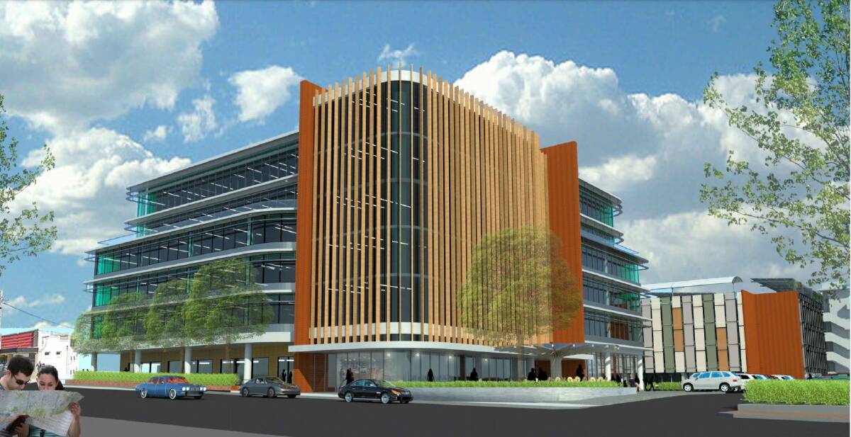 The Bathurst Integrated Medical Centre is proposed to have an associated multi-storey car park. 