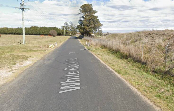 The speed limit is being changed for part of White Rock Road on Bathurst's southern outskirts. Picture from Google Maps.