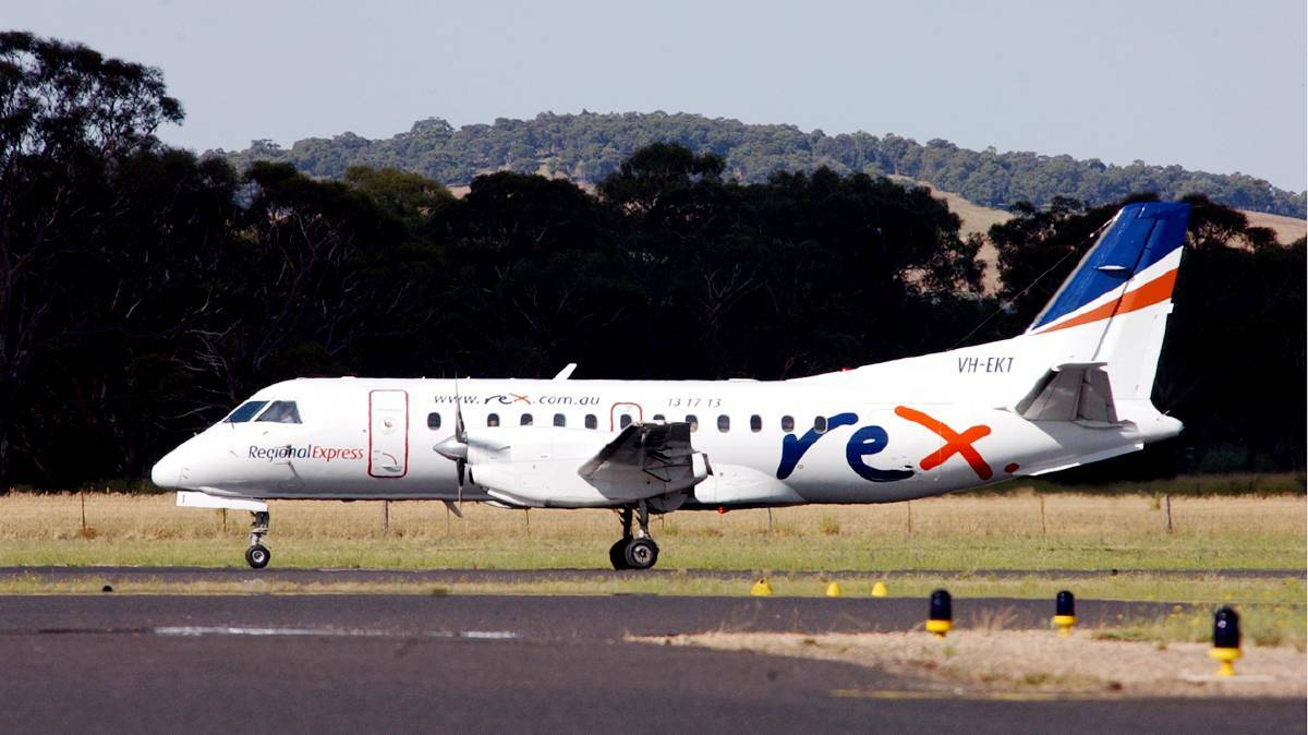 SUPPORTER: Rex has been flying the Orange-Sydney route and offers a cheaper fare than Qantas.