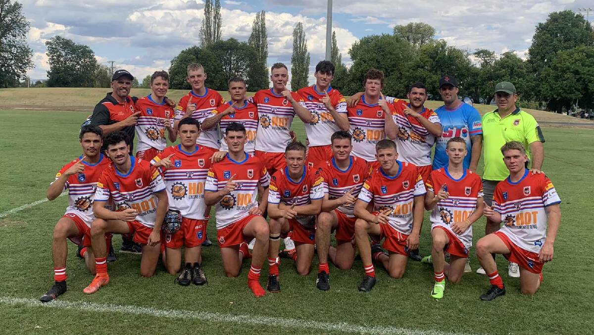 The Mudgee Dragons won the under 18s Bathurst Panthers Knockout final after a gripping battle with Lithgow.