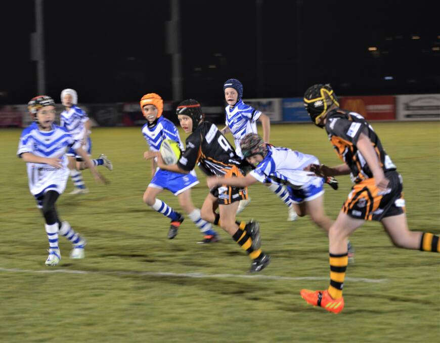 Oberon-Panthers posted a 34-22 over St Pat's White in their under 11s match on Friday night. Pictures by Anya Whitelaw