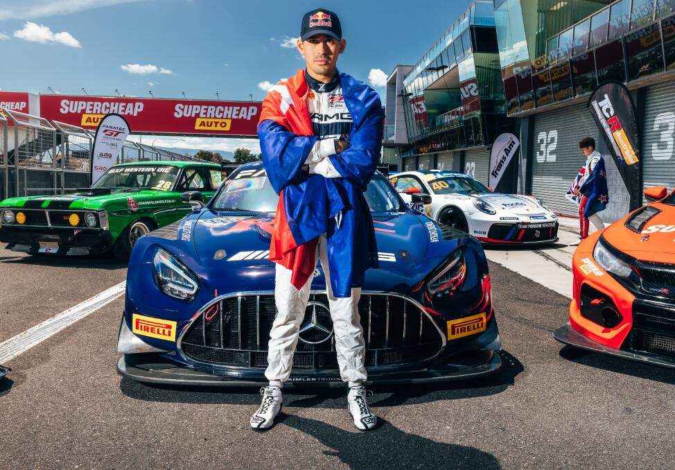Malaysian driver Prince Jefri Ibrahim is the man who current leads the GT Endurance championship over Bathurst's Brad Schumacher. Picture supplied 