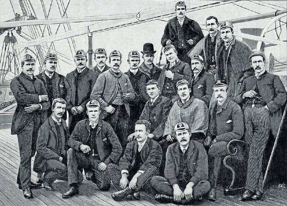 When the first British Lions toured Australian in 1888, their 54-game schedule included two against the Bathurst Football Club.
