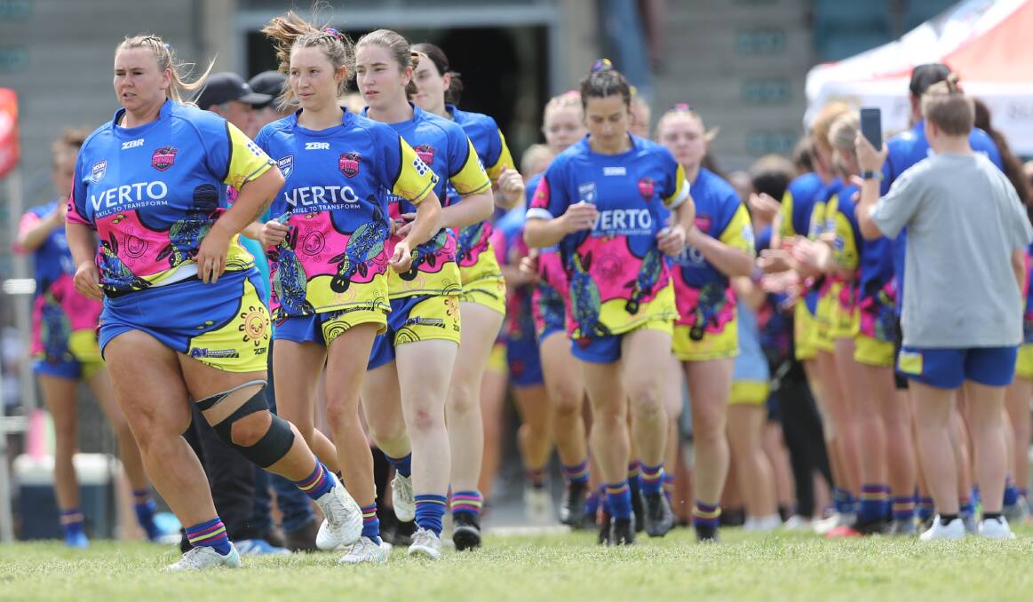 Molly Kennedy and her Panorama Platypi are hoping to make it two Western Women's Rugby League premierships in the same year. Picture by Phil Blatch
