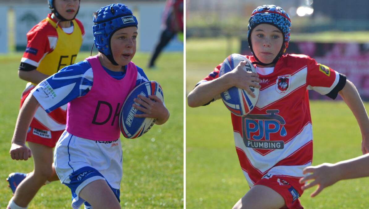 St Pat's Bentley McConnell and Mudgee's Angus Kelly are under 10 players with star power. Pictures by Anya Whitelaw