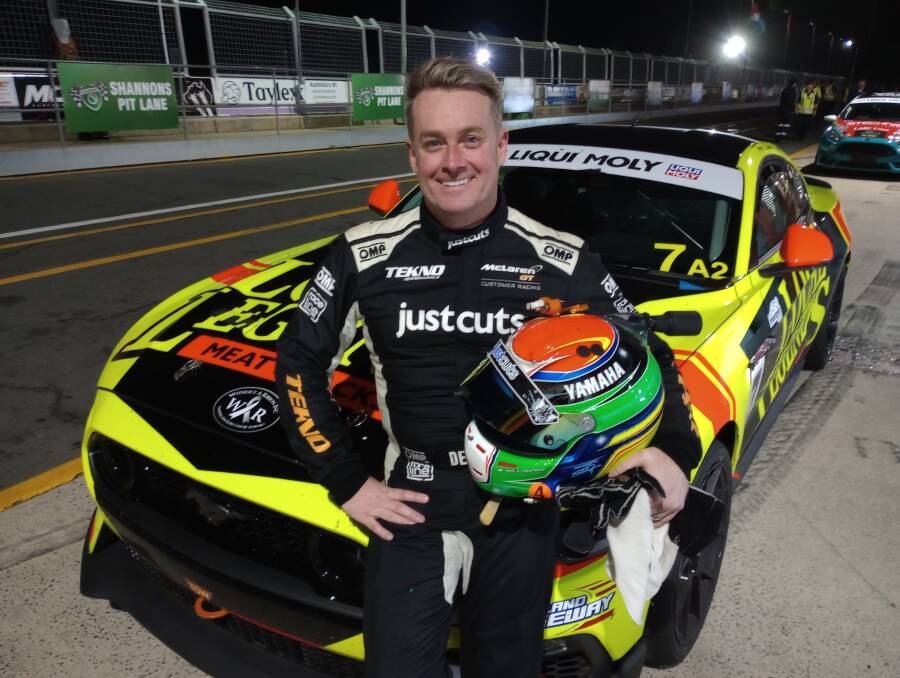 Perthville driver Grant Denyer will be on double duties this weekend at Mount Panorama.