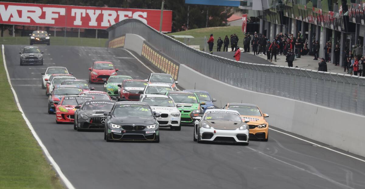 While frustrated by the issues with the Ginetta he drove, Grant Denyer is a fan of the GT4 Australia series. Pictures by Phil Blatch