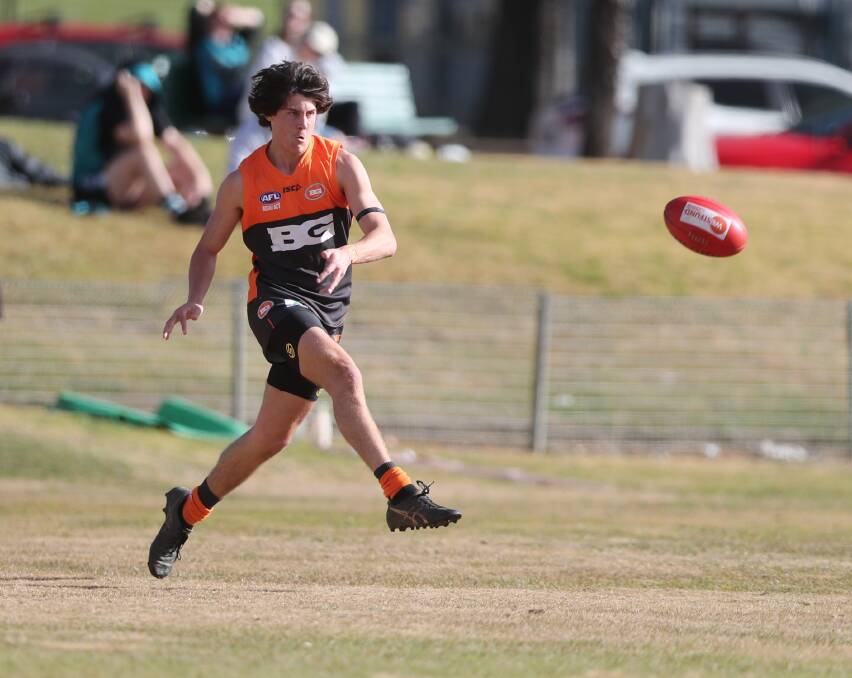 Bathurst Giants midfielder Cooper Brien has been named the AFL Central West men's tier one best and fairest for season 2022. Picture by Phil Blatch