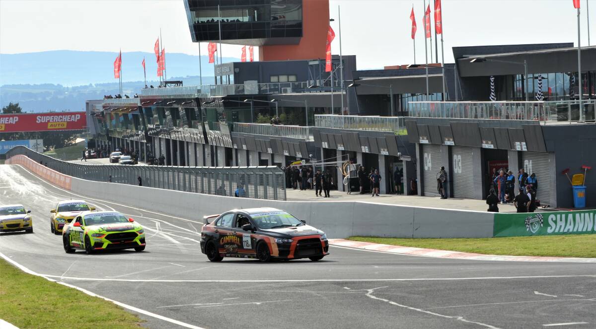 The prospect of racing at Mount Panorama, at Easter, alongside some big name drivers is something that excites Dean Campbell. Picture by Anya Whitelaw