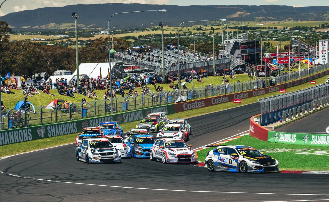 The TCR Series, which includes Bathurst driver Brad Shiels, will stage three races at the Bathurst International. Picture by Daniel Kalisz Photographer