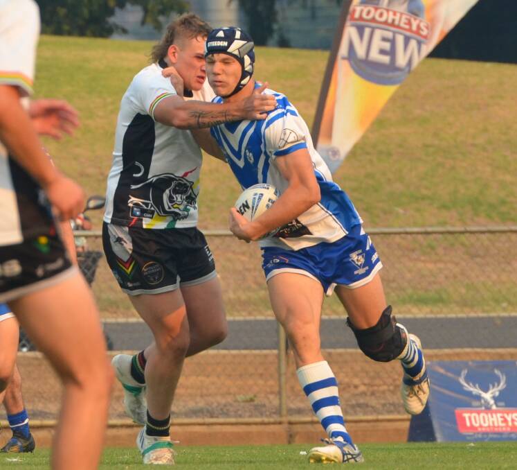 Saints held on to beat Panthers by two points in their clash at the Bathurst Panthers Knockout. Pictures by Anya Whitelaw
